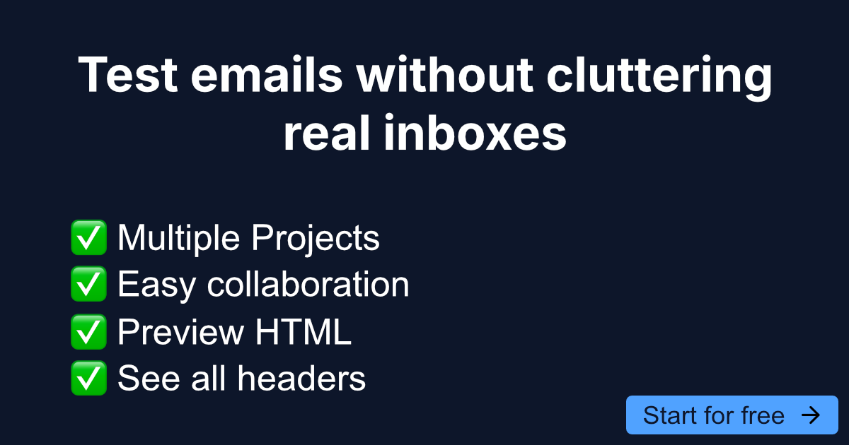 Mailcatcher - Email Testing for Developers